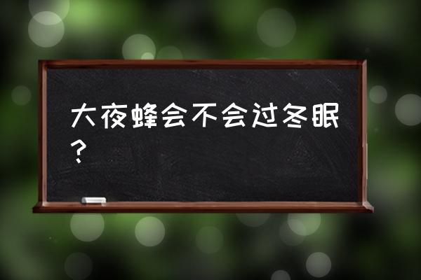 蜜蜂防蛇的最佳时间 大夜蜂会不会过冬眠？