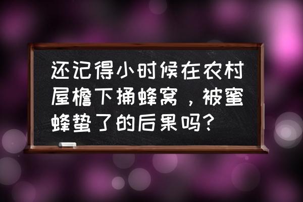 黑眼苏珊多久浇水一次 还记得小时候在农村屋檐下捅蜂窝，被蜜蜂蛰了的后果吗？