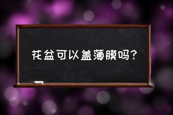 家中种菜盖地膜怎么浇水 花盆可以盖薄膜吗？