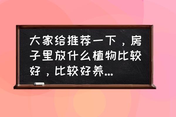 适合在家养的开花植物图片及名称 大家给推荐一下，房子里放什么植物比较好，比较好养活的那种？