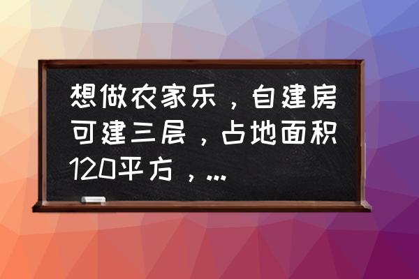 便宜普通三层房屋设计图农村 想做农家乐，自建房可建三层，占地面积120平方，房子如何设计比较好？